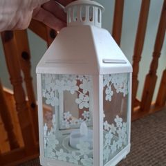 White lanterns x8