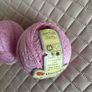 Pink Cotton and Viscose Yarn Image 3