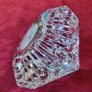 Waterford Crystal Lismore Diamond Desk Paperweight Clock Image 5