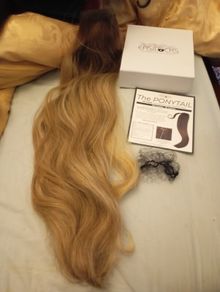 hair extension ponytail