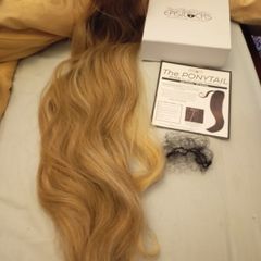 hair extension ponytail