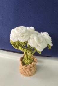Handmade Crocheted Rose