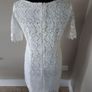 Savida cream lace dress Image 4