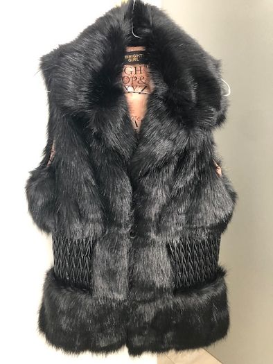 Fake fur gilet