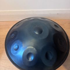 10-Note Handpan Metallic Blue - Like New