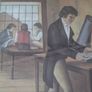 a vintage picture of a taylor shop Image 3