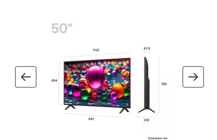 Lg 50" Led 4k Hdr Smart Tv 2025 - 50ua75006la