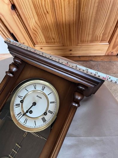 vintage wall clock Hermle Germany , not working