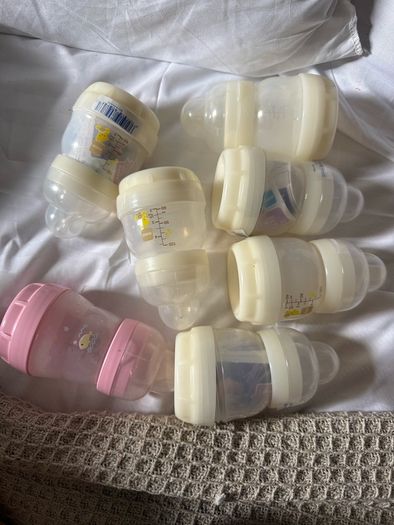 8 Mam Anti-colic Baby Bottles Brand New, Never Used