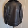 Zara Faux Leather Jacket Image 3