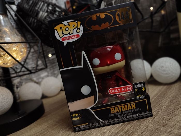Batman Red Metallic Batman 80 Years Target Exclusive 2019 Funko Pop ...