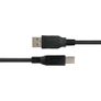 USB-A to USB-B cable, 2 m, black Image 2