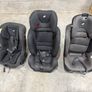 Uppababy Vista twin buggy and three Joie car seats Image 4