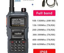 2x Radtel IP-68 Full Band Waterproof Radios. New