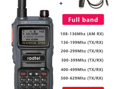 2x Radtel IP-68 Full Band Waterproof Radios. New