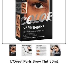 L'Oreal Paris  Black Brow tint