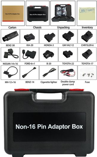 Launch OBD1 Adapters for old vehicles made before 2002