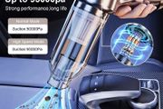 Powerful Car Vacuum Cleaner Wet/Dry Cordless Strong Suction Handheld Cleaning