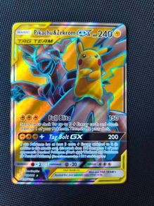 Pokemon Pikachu & Zekrom GX