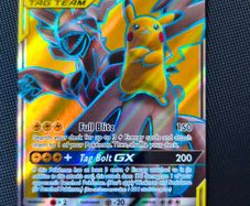 Pokemon Pikachu & Zekrom GX