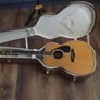 Rare vintage 1986 Yamaha FG-460S Acoustic Guitar with original case Image 2