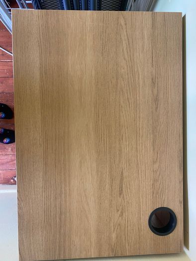 IKEA MALM Desk Oak Veneer (Compact/Narrow)