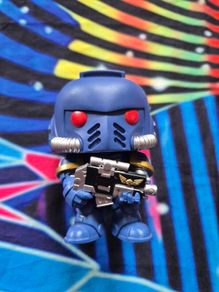 Funko Pop! Warhammer 40K Space Marine Ultramarine Figure Games Workshop 2019