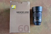 Nikon Nikkor Lens AF-S Micro 60mm f/2.8 G ED