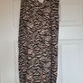 Fab knee length animal print skirt Image 2