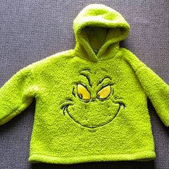 grinch fleece hoodie 6/8