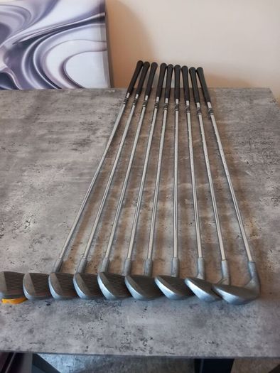 Wilson golf irons. Right handed clubs