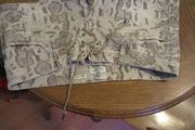 River Island size 12 snakeskin shorts