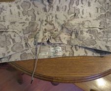 River Island size 12 snakeskin shorts