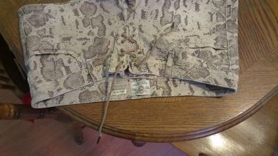 River Island size 12 snakeskin shorts