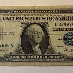 1 Dollar Silver Certificate