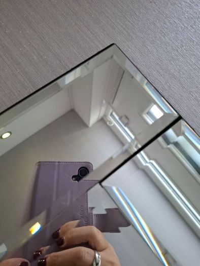 large glass mirror