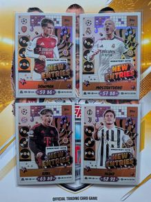 Greatest Hits New Entries Set Topps Match Attax 20th Anniversary 2026/27  Felix Nmecha Borussia Dortmund Infinity Topps Match Attax 20th Anniversary 2026/27  Brand New pack pulled sleeved and toploaded