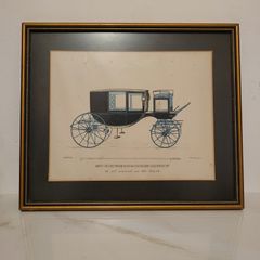 Antique coachbuilders art journal bookplate