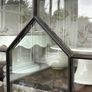 Antique Edwardian Inlaid Display Cabinet/Book Case Image 4