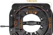 Universal Heavy Duty Seat Swivel Base, 3.0mm Steel Plate Swivel Seat Base 360 Degree Rotatable for RV Van Camper Boat Truck Bus