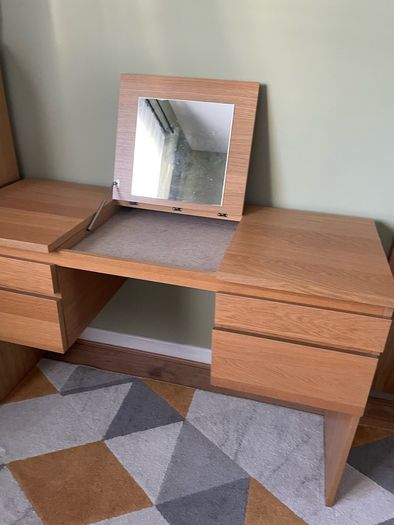 Dressing  table with mirror and drawers
