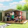 13 x 11ft Garden Metal Storage Shed Image 9