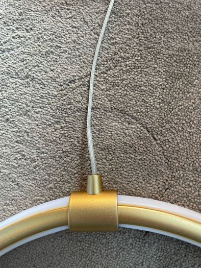 LED hoop pendant Urban Outfitters x 2
