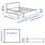 Excellent Condition Ikea Malm Single Bed + Mattress Image 3