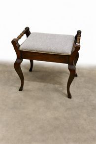 Antique Piano Stool