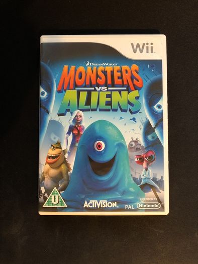Monsters Vs Aliens Nintendo Wii