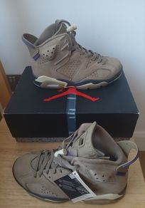 Air Jordan 6 Retro GTX Brown Kelp Gore-Tex UK4 EU37.5