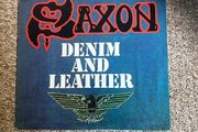 Saxon "Denim and Leather " vinyl