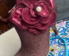 Irregular Choice Pearl Necture Bordo