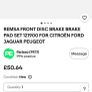 brake pads  ford peugeot citroen jaguar 121900 Image 4